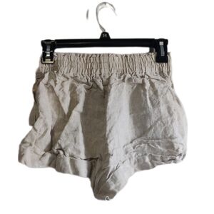 Reformation Pull On Mila linen Shorts